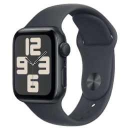 Apple Watch SE | GPS | 44mm | S/M | Midnight Aluminium Case with Midnight Sport Band | MXEJ3HN/A