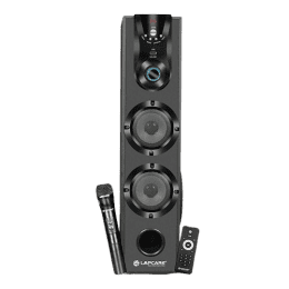 Lapcare Dhamaka Tower Speakers | 50W | Led Digital Display | Black