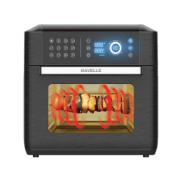 Havells Avanza Air Oven | 15L | 1700W | Family Capacity | 14 Pre Set Functions | Black