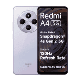 Redmi A4 5G | 4GB | 64GB | Sparkle Purple