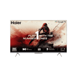 Haier 4K Smart Google TV | 140cm(55 Inch) | With Hands Free Voice Control | 55P7GT