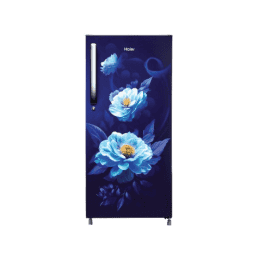 Haier Direct Cool Single Door Refrigerator | 190 L | 2 Star | Marine Voila Finish | HRD-2102CMV-P
