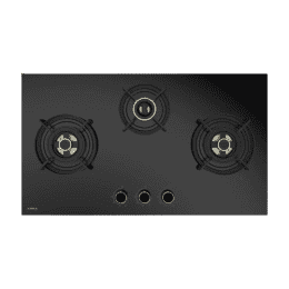 Hafele Vesta 378 Built-in Hob | 3 Burner | Black