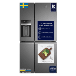 Electrolux Ultimate Taste 900 Frost Free French Door Refrigerator |  680 L | EQE6879A-B NIN