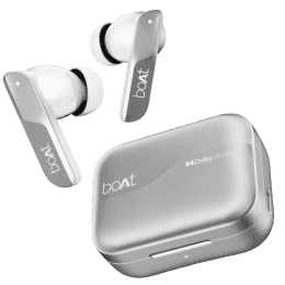 boAt Airdopes 800 | Dolby Audio | 4 Mics AI ENx Tech Titanium Drivers | Interstellar White