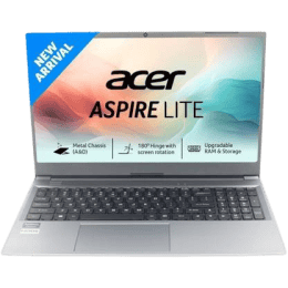Acer Aspire Lite | Intel Core i3 | 13th Gen 1305U | 8 GB | 512 GB SSD | Steel Gray | AL15-53 Notebook