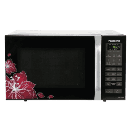 Panasonic Convection Microwave Oven | 23 L | 360° Heat Wrap | Black Floral | NN-CT35MBFDG