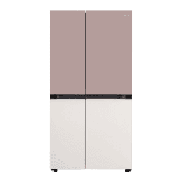 LG Side by Side Refrigerator | 650 L | 3 Star | Frost Free | Smart Wifi Enabled with Multi Air Flow | Clay Pink Tango | GL-B257EPT3 DPTZEBN