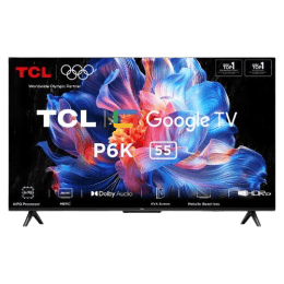 TCL 4K Ultra HD LED Google TV | P6K Series | 139cm (55 Inch) | 55P6K