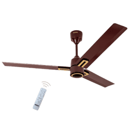 USHA AeroEdge Plus BLDC Ceiling Fan | 1200 mm | 3 Blade | Brown