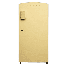 Lloyd Direct Cool Refrigerator | 195 L  | 5 Star | Pastel Yellow | GLDF215SPYT4LC