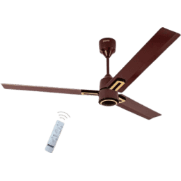 Usha Aeroedge Plus 5 Star Ceiling Fan   | 1200 mm | BLDC Motor with Remote | Brown