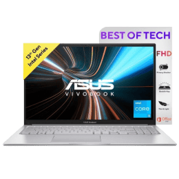 Asus VivoBook 15 Standard Laptop | Intel Core i3-1315U | 8 GB | 512 GB SSD | Cool Silver | X1504VA-NJ3320WS