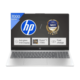 HP 15 Laptop | AMD Ryzen 7 7730U | 16 GB | 512 GB SSD | 15-fc0390AU