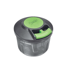 Prestige PVC 8.0 Veggie Cutter | 3 Stainless Steel Blades | Jumbo Bowl | Black | 43055