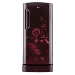 LG 185 L Direct Cool Single Door Refrigerator | 5 Star | GL-D201ASFU ASFZEBN