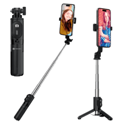 Portronics Lumistick Mini Selfie Stick Tripod | POR 2840