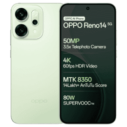 OPPO Reno14 5G | 8GB | 256GB | Mint Green