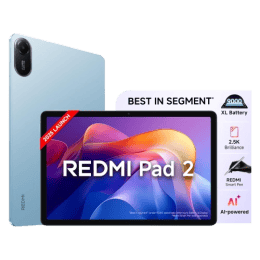 Redmi Pad 2 Wi Fi | 4GB | 128GB | Sky Blue