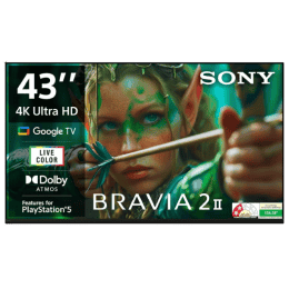 Sony Bravia 2M2 Series 4K Ultra HD Smart LED TV | 108 cm (43 inches) | K-43S25M2