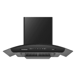 Pureflames JAVA 75 Chimney | 75 cm | Black