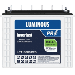 Luminos Tubular Inverter Battery | ILTT 18060 PRO