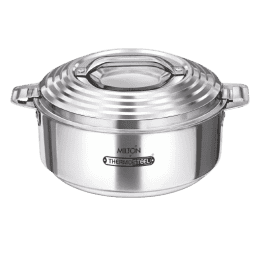 Milton GALAXIA 10000 Stainless Steel Casseroles | 8250 ml | Silver