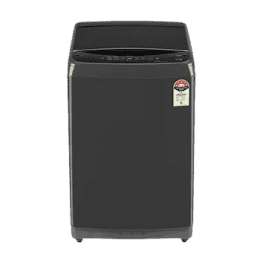 LG Fully Automatic Top Load Washing Machine | In-built Heater | 8 Kg | 5 Star | Middle Black | T80V4MB1S ABMQEIL
