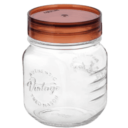 Treo Vintage Glass Jar | Lid Treo | 500 ML