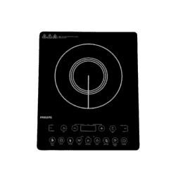 Philips Touch Panel Induction Cooktop | 1500 W | Black | HD4944/00