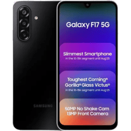 Samsung Galaxy F17 5G | 6 GB | 128 GB | Neo Black