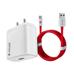 Lapcare Thursty USB Supervooc Multi Wall Charger | USB to Type-C Inside Cable | 100W | LQW-413
