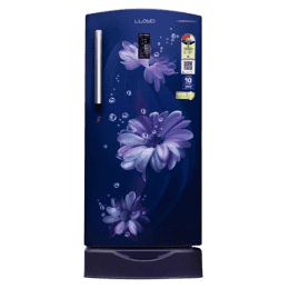 Lloyd Direct Cool Single Door Refrigerator | 195 L | 3 Star | Daisy Blue | GLDC213SDBB2GC