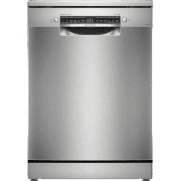 Bosch Series 6 free standing dishwasher | Stainless Steel Silver Inox | SMS6HMI01I