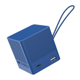 Portronics Bounce 2 Speaker | 5W | 5 Hours Playback | Type C Charging | Blue