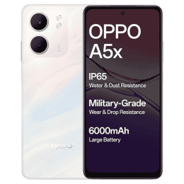 OPPO A5X 5G | 4GB | 128GB | Laser White