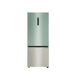 Haier Bottom Mount Refrigerator | 325L | 2 Star | Sage Green Glass | HRB-3752SGG-P