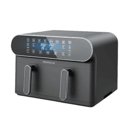 Havells Prolife Delicia Digital Air Fryer | 10.5 L | 1700 W | 8 Auto Pre-set Menu | Black