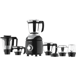 Butterfly Zeira Juicer Mixer Grinder | 750 W | 6 Jars | Black with Chrome