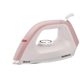 Havells Pressa Dry Iron | 1100 W | Peach