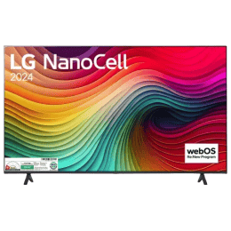 LG 4K Ultra HD Nanocell Smart TV | 139.7 cm (55 inch) | Black | 55NANO80T6A