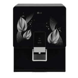 LG Water Purifier | RO + Mineral Booster | Premium Black | 8 L | WW146RTLB