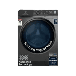 Electrolux Inverter Fully Automatic Front Load Washing Machine | 9 kg | 5 Star | Onyx Dark Silver | EWF9024R5SB