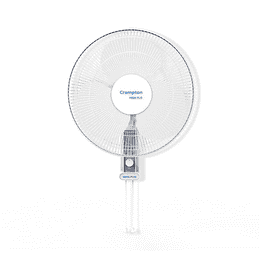 Crompton High Flo Waveplus wall mount fan | 400 mm | white