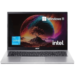 Acer Aspire 3 A325-53 Laptop | Intel Core i3 | 13th Gen | 8 GB | 512 GB SSD | Silver | UN.34YSI.00K