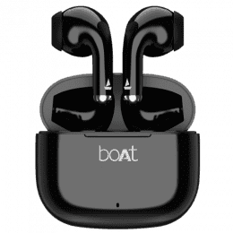 Boat Airdopes Beat Earphones | 13mm Drivers | Black