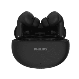 Philips In-Ear Earbuds | True Wireless | 40H | Black | TAT1269BK