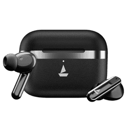 boAt Airdopes Prime 513 ANC | Multipoint Connectivity | Carbon Black