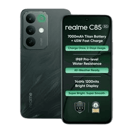 Realme C85 5G  | 4 GB | 128 GB | Peacock Green