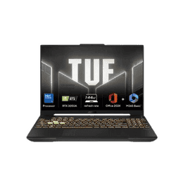 Asus TUF Gaming F16 Gaming Laptop | Intel Core 5 Processor 210H | 16 GB | 512 GB SSD | 6 GB GDDR6 NVIDIA GeForce 3050 | Mecha Gray | FX607VJB-RL179WS